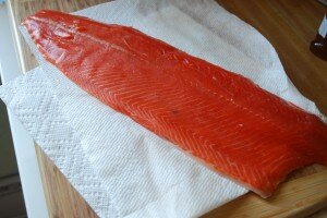 Salmon sockeye salmon