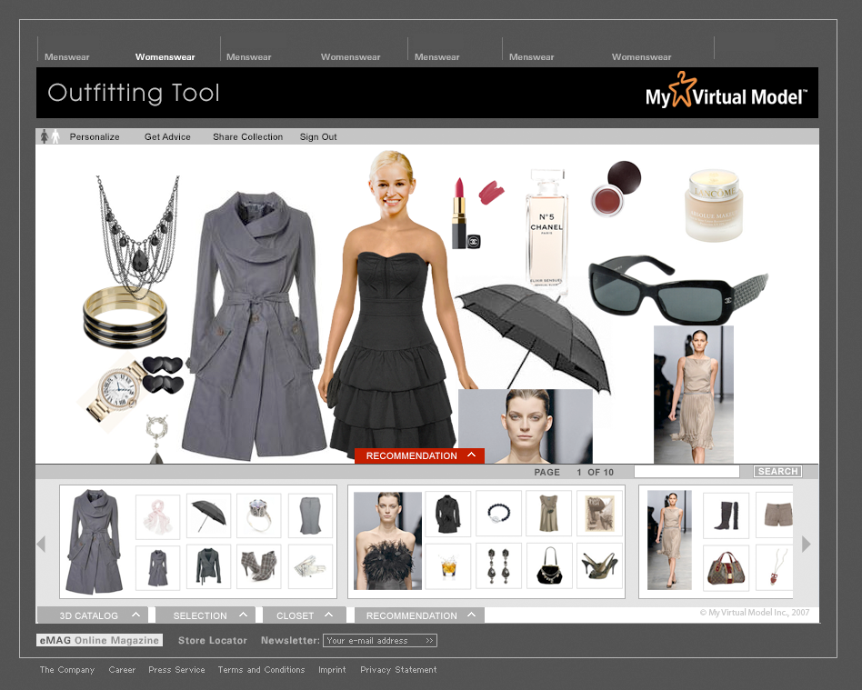 My Virtual Model Virtual Dressing Trial Rooms