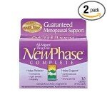 NewPhase Complete Menopausal Support Caplets, 30-Count Boxes (Pack of 2)