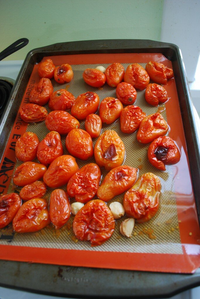 Roasted Tomatos Roasting Tomatos